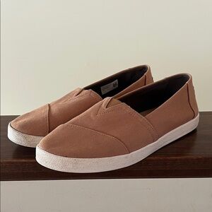 Toms Camel Colored Shoes .